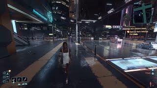 Cyberpunk 2077 3rd Person Gameplay