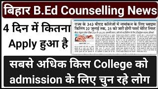 bihar bed counselling,bihar b.ed counselling,bihar b.ed college allotment,bihar b.ed lnmu news