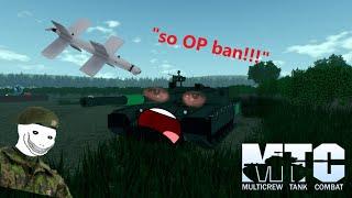 The Anti-Everything Drone (BALANCED 100%) | Roblox Multicrew Tank Combat