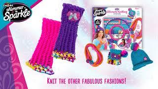 Shimmer 'N Sparkle 5-in-1 Ultimate Knitting Station - Texting Gloves