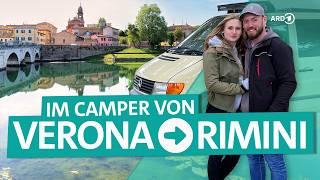 Camping-Abenteuer in Italien - Mit dem Camper von Verona nach Rimini | ARD Reisen