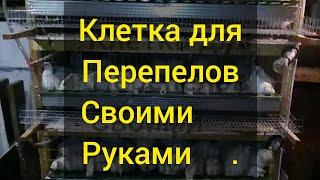 клетки для перепелов своими руками,#клетка с поддонами