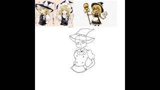 Touhou Marisa fanart