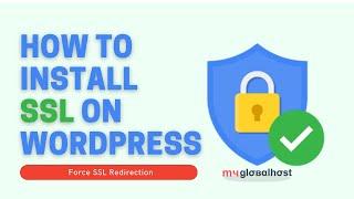 How to install SSL on cPanel | Force SSL ON | Activate SSL in cPanel | myglobalHOST
