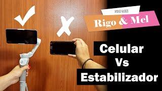 ¿Que diferencia hay entre grabar con celular en mano vs estabilizador?  | DJI OM4