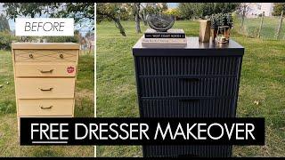 FREE Modern Dresser Makeover!