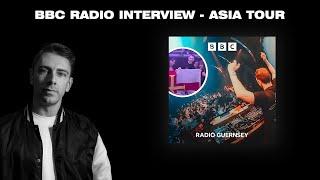 Josh Le Tissier on BBC Radio discussing Asia Tour 2025