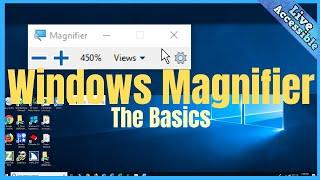 How to Use Windows Magnifier and Keyboard Shortcuts | Windows Accessibility & Ease of Access