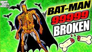 GTA 5: Breaking EVERY BONE As BATMAN In GTA V ! ( GTA 5 mods )