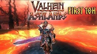 Valheim Ashlands is BRUTAL! (First Playthrough 10 hours)