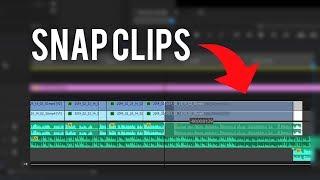 How To Snap Clips Together In Premiere - Simple Fix!