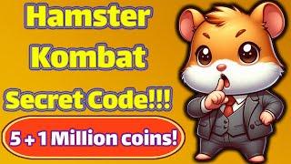 Hamster Kombat Secret code to earn more coins!