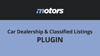 Motors - Car Dealership & Classified Listings Plugin - StylemixThemes