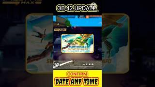 OB42 UPDATE FREE FIRE  OB42 UPDATE POSTPONED !! CONFIRM DATE AND TIME 