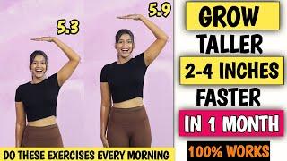 Grow Taller 2-4 inches Faster in 1 Month | Height Boosting Exercises | Grow Taller |Fitness Journey
