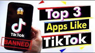 Top 3 Best Apps Like TikTok  - TikTok Alternative Apps TRENDING | Indian TikTok Apps 2022