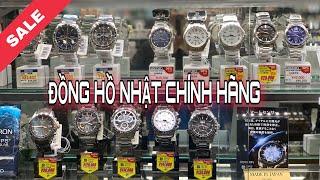 Đến trực tiếp Cửa hàng Đồng Hồ ở Nhật Bản mua giá sale rẻ tận gốc SEIKO - ORIENT - CITIZEN