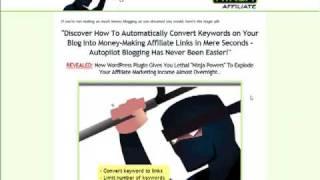 MaxBlogPress Ninja Affiliate Wordpress Plugin Review