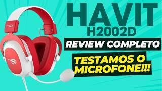 MELHOR Microfone em um Headset? Testamos o Havit D2002D o MELHOR Custo-Benefício da Atualidade