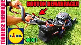 Lidl tondeuse thermique PARKSIDE PERFORMANCE avec démarrage facile à batterie ! SCHEPPACH