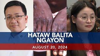 UNTV: Hataw Balita Ngayon | August 20, 2024