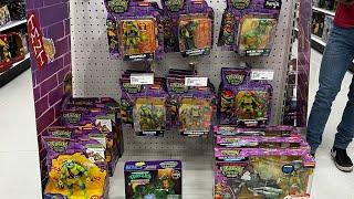 I found all the TMNT Mutant Mayhem figures and exclusives at Target!! (toy hunt)