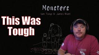 Iam Tongi - Monsters (feat James Blunt) (Veteran Reaction)