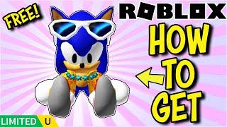 [LIMITED STOCK] *FREE ITEM* How To Get SUMMER SONIC BEACH PLUSHIE on Roblox - Sonic Speed Simulator