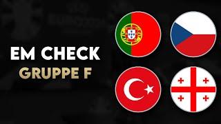EM Check | Portugal • Türkei • Tschechien • Georgien (Gruppe F)
