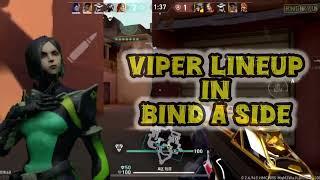 Valorant Mobile Viper Lineup Bind map a side