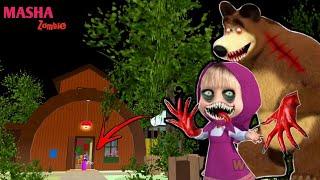 MASHA Zombie & Wild BEAR  | SAKURA School Simulator Horror Drama 