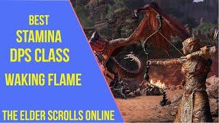 ESO Best Stamina DPS Class Waking Flame