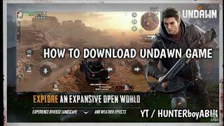 How to register undawn global launch