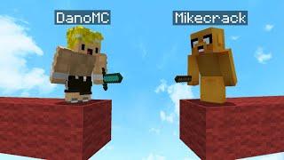 MIKECRACK y DANOMC juegan BEDWARS y PASA ESTO...