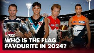 Which Top 4 team is the Premiership favourite in 2024? I First Crack I Fox Footy