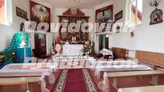 Inside the village St. Casimir Catholic Church in Belarus.