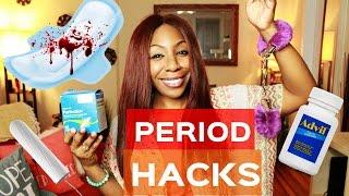 PERIOD HACKS EVERY GIRL SHOULD KNOW! | NaturallyNellzy