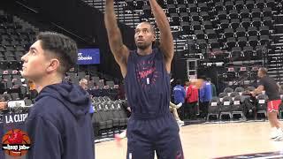 Kawhi Leonard Workout At Clippers Practice Ahead Of His Season Debut. HoopJab NBA