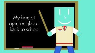 SOME HONEST BACK-TO-SCHOOL OPINION 4U!!! | Even Youtubers need education | Something Dumb 4U #shorts