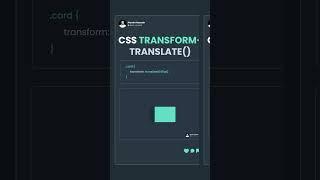 CSS Transform Translate Explained