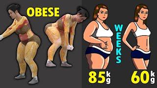 LOSE 25 KG | FULL BODY WORKOUT FOR OBESE