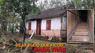 ABANDONARAM ÀS PRESSAS A CASA COM SÓTÃO SINISTRO!