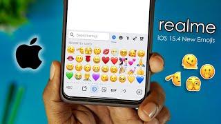 Get iOS 15.4 New emojis on Realme and Oppo Phone