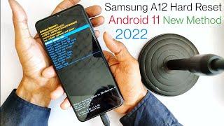 Samsung Galaxy A12 Hard Reset 11 || Samsung A127F Pattern Unlock New Method 2022