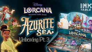 Disney Lorcana Azurite Sea Unboxing Ep.3 | The Ink Table Podcast