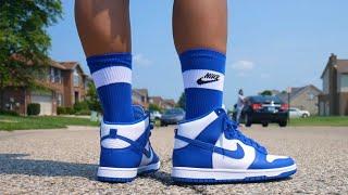 Nike Dunk “Kentucky” (Game Royal) On Feet Review !! ~ Chanze Aurel