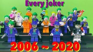 [Lego] Every lego joker minifigure ever 2006 ~ 2020