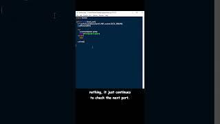 How to scan open ports with Python?  #portscanner #python #programming #tutorial