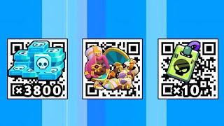 WOWW!! FREE SKINS, CREDITS QR CODES  BRAWL STARS QR CODES 2025  BRAWL STARS NEW UPDATE...