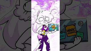 Cat mode and a glass of water // Rocky Rakoon Animation Meme #Shorts #tiktok #viral #trending #funny